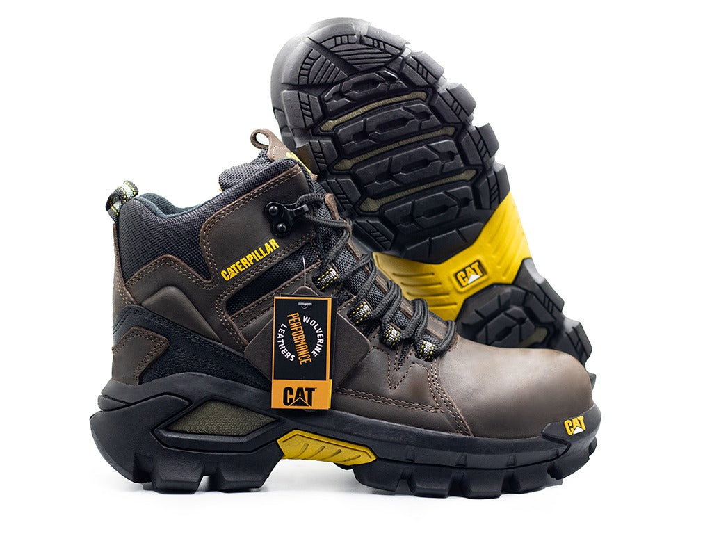 Botas Cat 1348 con puntera de seguridad dielectricas