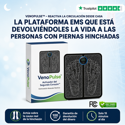 VenoPulse™ – EMS para piernas hinchadas desde casa