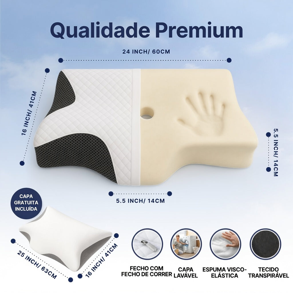 DreamNap™ – Almofada Cervical